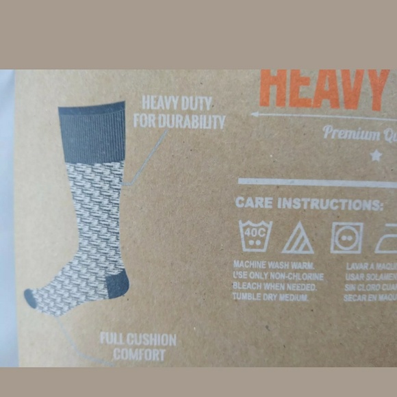 10 Pair Weather Wear Heavy Duty Socks Sz 6-12 - Picture 7 of 7